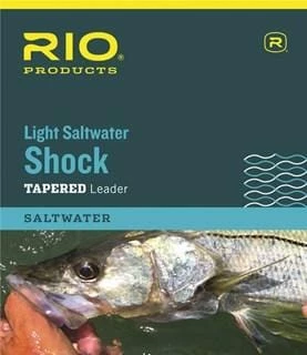 RIO Products RIO Light Saltwater Shock Tapered Leader Line And Leader 3 RIO Products RIO Light Saltwater Shock Tapered Leader Line And Leader