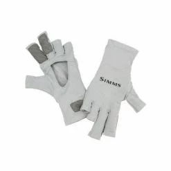 Simms Fishing Sun Protective Clothing Simms SolarFlex SunGloves