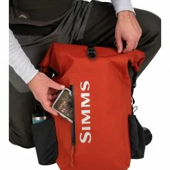 Simms Fishing Simms Dry Creek Rolltop Backpack Bags And Storage