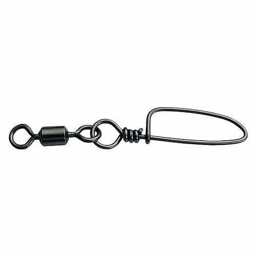 Tsunami Fishing Snaps And Swivels Tsunami Strong Swivel With Coastlock Snap (Black Stainless) 3 Tsunami Fishing Snaps And Swivels Tsunami Strong Swivel With Coastlock Snap (Black Stainless)
