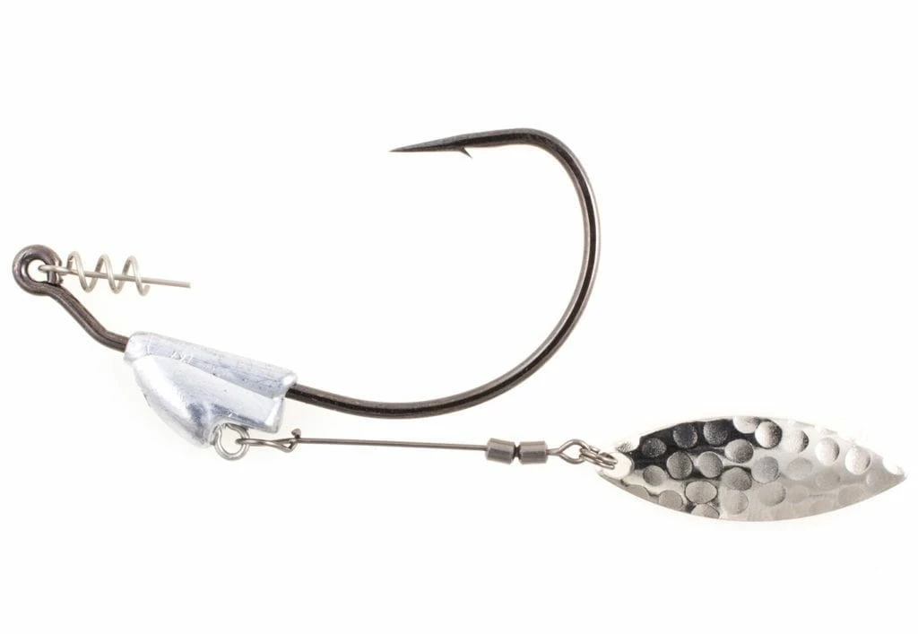 Owner Hooks Owner Flashy Swimmer Hooks - Nickel Willow Leaf Fishing Hooks 3 Owner Hooks Owner Flashy Swimmer Hooks - Nickel Willow Leaf Fishing Hooks