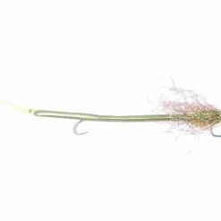 Fulling Mill Cuda Snack Chartreuse Size 3/0 Flies
