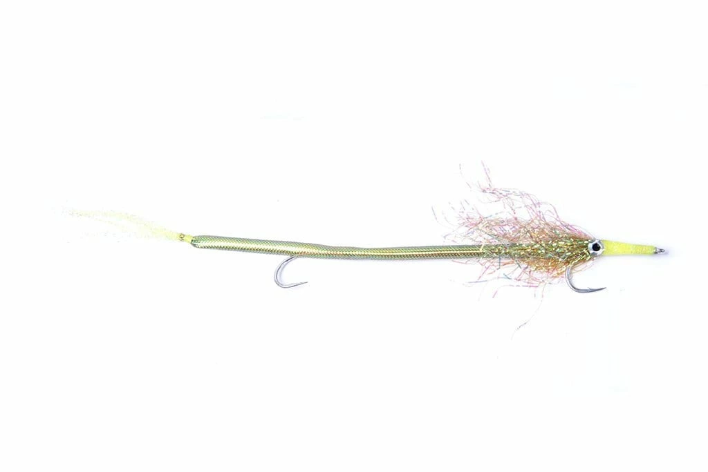 Fulling Mill Cuda Snack Chartreuse Size 3/0 Flies 3 Fulling Mill Cuda Snack Chartreuse Size 3/0 Flies
