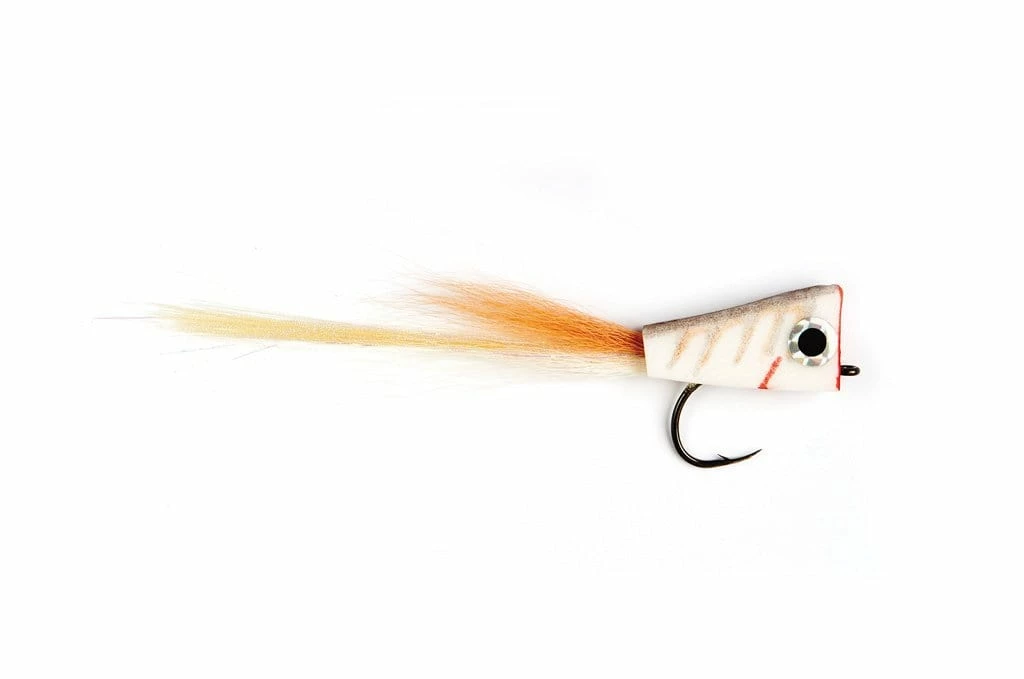 Fulling Mill Flies NYAP White (Not Your Average Popper) 3 Fulling Mill Flies NYAP White (Not Your Average Popper)