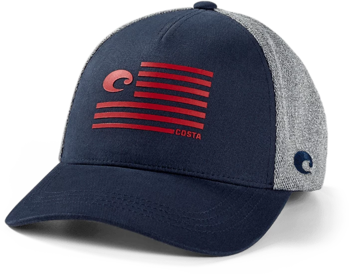 Costa Del Mar Pride Logo Trucker 3 Costa Del Mar Pride Logo Trucker