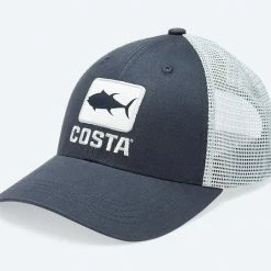 Hats Costa Del Mar Tuna Waves Trucker