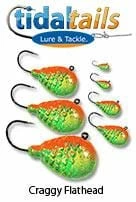 Jigs Tidal Tails "Craggy" Flathead Blackfish Jig'z