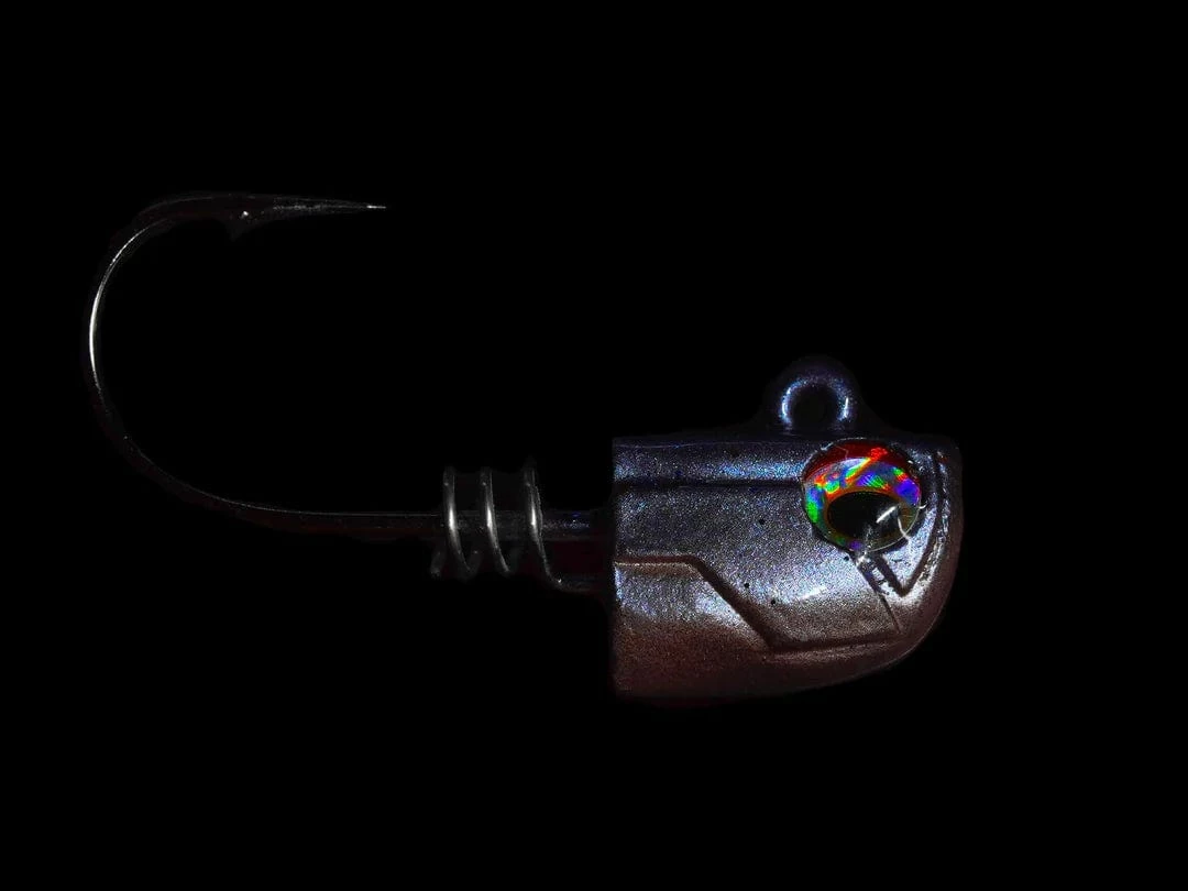 Jigs No Live Bait Needed (NLBN) Screwlock Jigheads For 3" Bait 6 Jigs No Live Bait Needed (NLBN) Screwlock Jigheads For 3" Bait