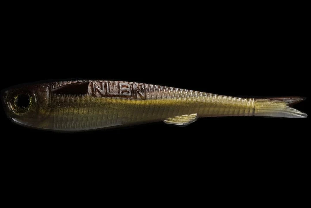 No Live Bait Needed (NLBN) Lil Mullet Soft Plastic Lures 4 No Live Bait Needed (NLBN) Lil Mullet Soft Plastic Lures