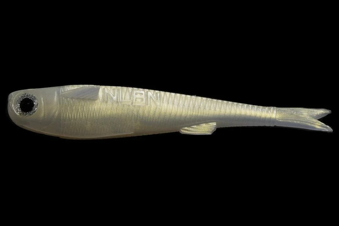 No Live Bait Needed (NLBN) Lil Mullet Soft Plastic Lures 7 No Live Bait Needed (NLBN) Lil Mullet Soft Plastic Lures