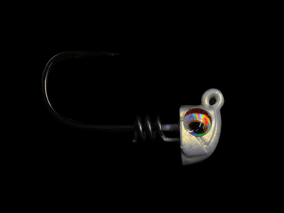 Jigs No Live Bait Needed (NLBN) Screwlock Jigheads For 3" Bait 7 Jigs No Live Bait Needed (NLBN) Screwlock Jigheads For 3" Bait