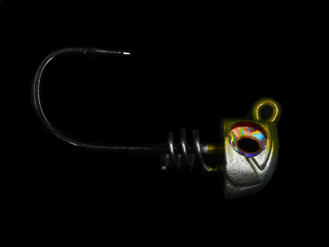 Jigs No Live Bait Needed (NLBN) Screwlock Jigheads For 3" Bait 11 Jigs No Live Bait Needed (NLBN) Screwlock Jigheads For 3" Bait