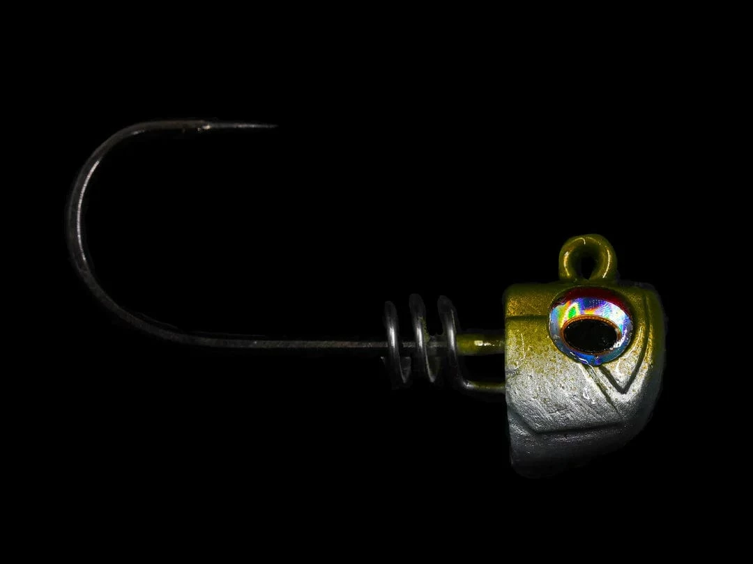 Jigs No Live Bait Needed (NLBN) Screwlock Jigheads For 3" Bait 12 Jigs No Live Bait Needed (NLBN) Screwlock Jigheads For 3" Bait