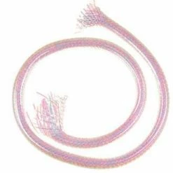 Hareline Dubbin Fly Tying Flashabou Minnow Body Pearl (Medium)