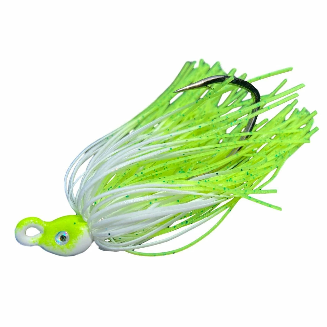 Fluke Rigs Backwater Custom Baits Poison Tail Jigs (1/4oz Teasers) 3 Fluke Rigs Backwater Custom Baits Poison Tail Jigs (1/4oz Teasers)