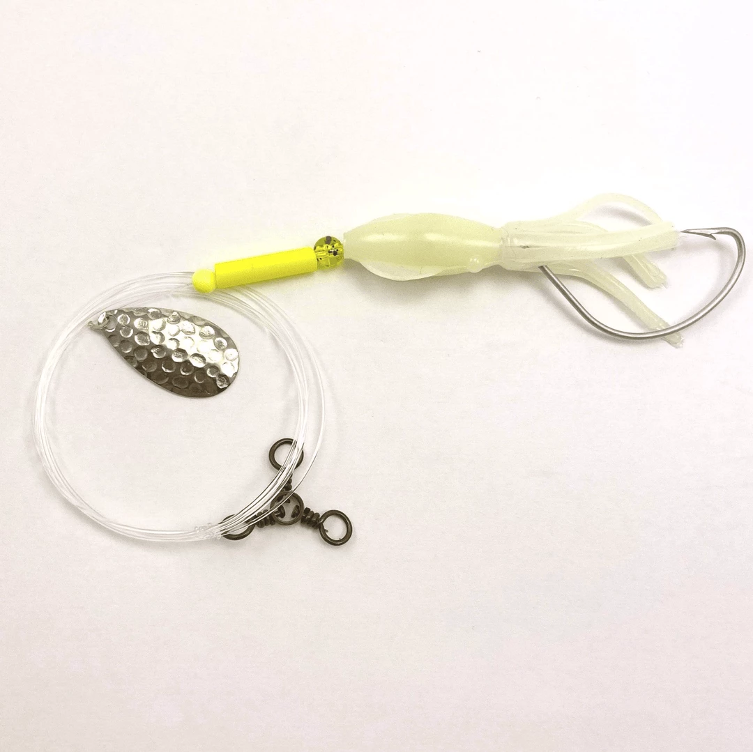 Thom Cat Fluke Rigs ThomCat Original 3-way Fluke Rig - 5/0 Hook Magnum 4 Thom Cat Fluke Rigs ThomCat Original 3-way Fluke Rig - 5/0 Hook Magnum