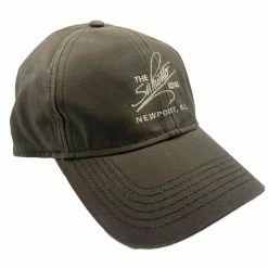 The Saltwater Edge Saltwater Edge Logo Drake Oilskin Cap (Brown)
