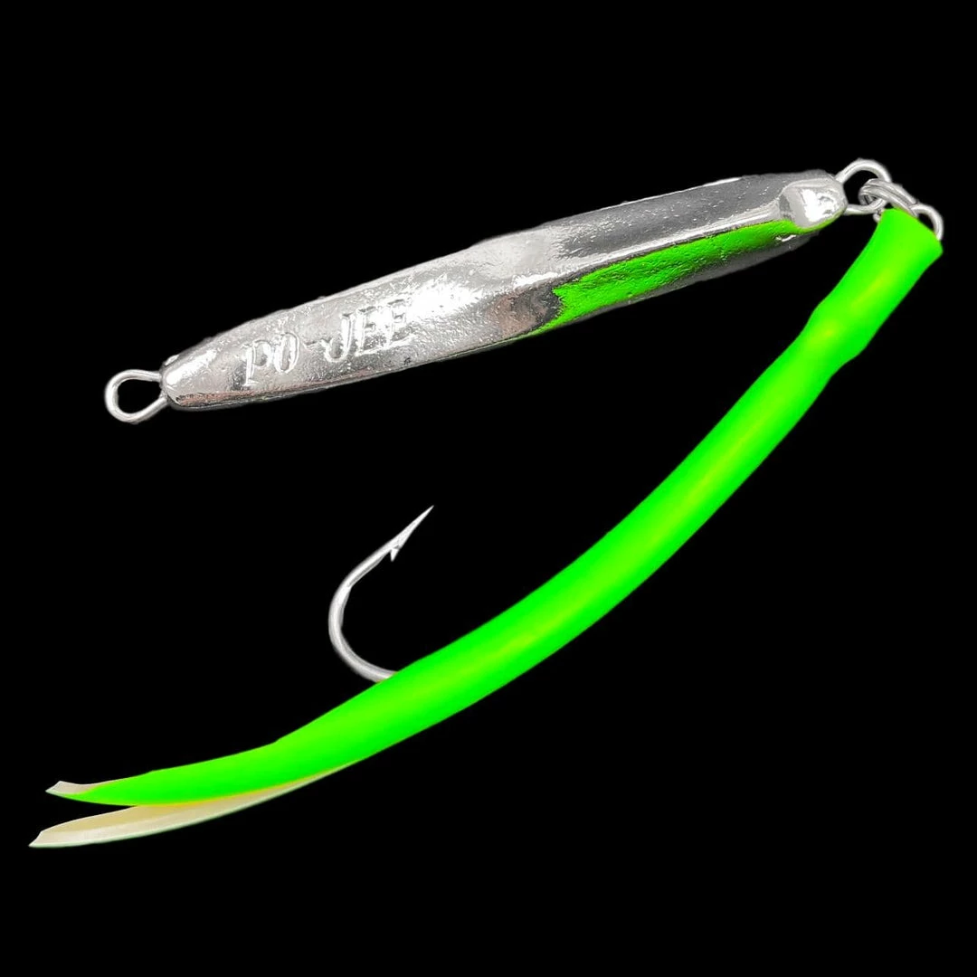 Point Jude Lures Point Jude Po-Jee Tins With Tube Tail 4 Point Jude Lures Point Jude Po-Jee Tins With Tube Tail