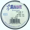 Ande Premium Monofilament Line - 1/4lb Spool Pink Line And Leader
