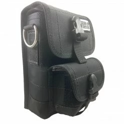 Gear-Up Surfcasting Gear-Up 2 Tube Surf Bag W/ Front Pouch - Black Bags And Storage