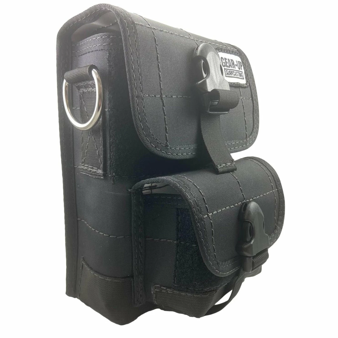 Gear-Up Surfcasting Gear-Up 2 Tube Surf Bag W/ Front Pouch - Black Bags And Storage 4 Gear-Up Surfcasting Gear-Up 2 Tube Surf Bag W/ Front Pouch - Black Bags And Storage