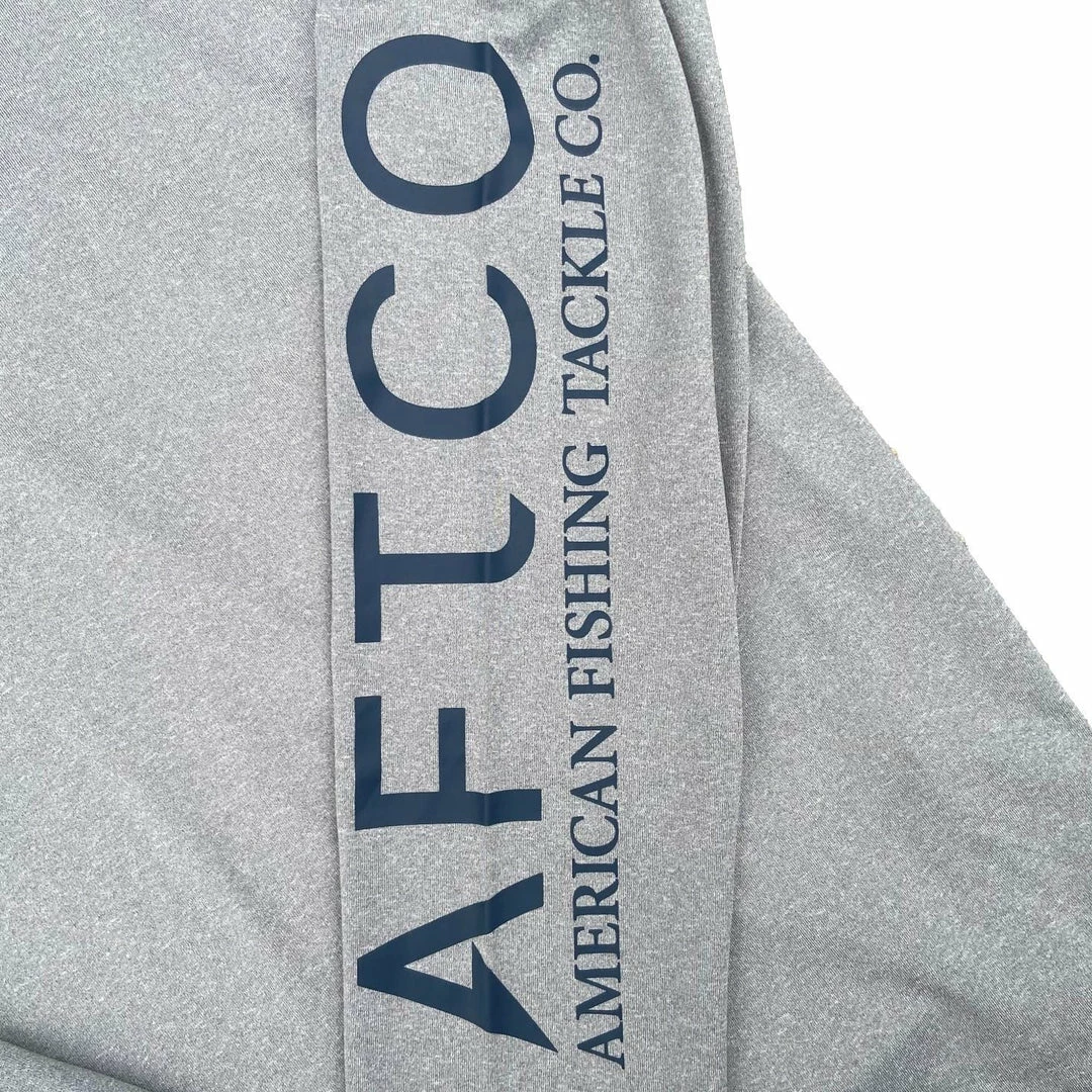 The Saltwater Edge SWE Bluefin Stencil Long Sleeve Performance Hoodie - By Aftco 6 The Saltwater Edge SWE Bluefin Stencil Long Sleeve Performance Hoodie - By Aftco