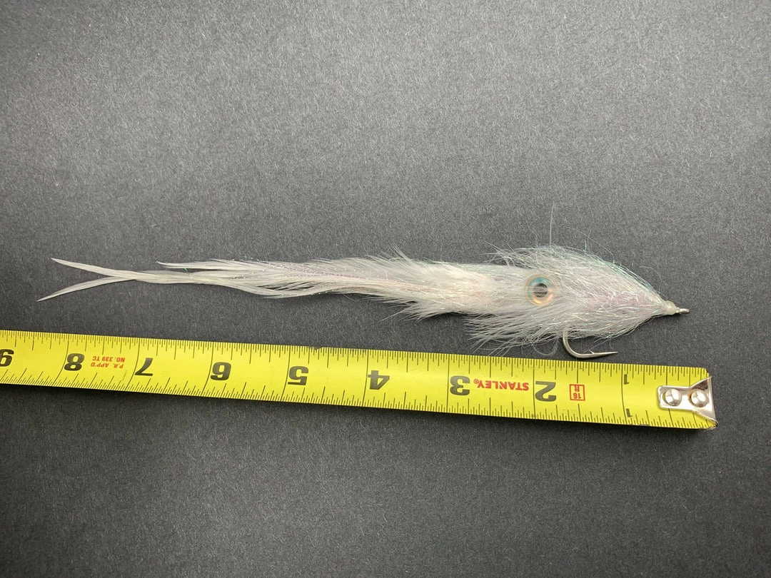 Guide Flies Brown's Articulated Newport Calamari Fly 4 Guide Flies Brown's Articulated Newport Calamari Fly