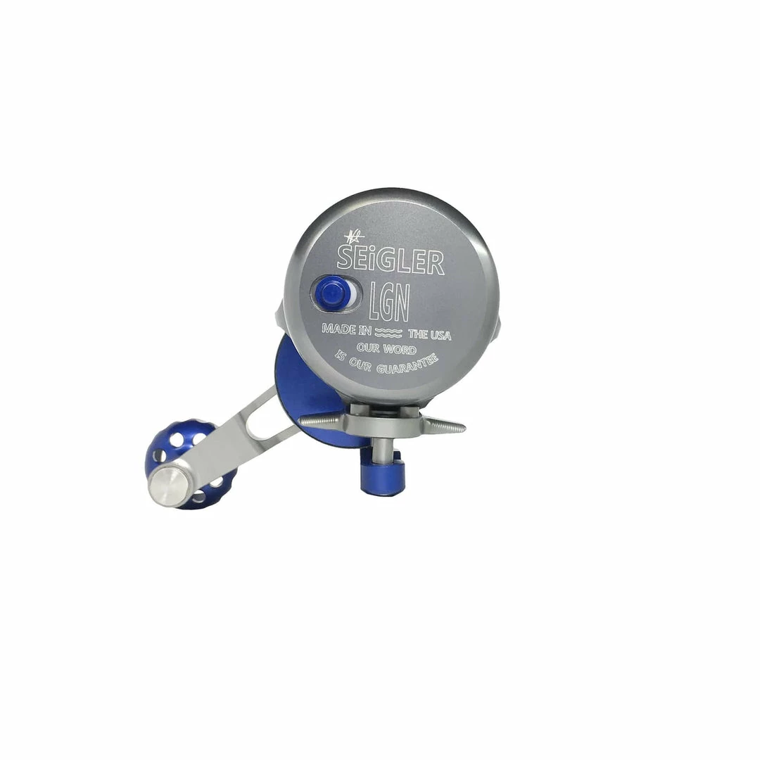 Seigler Reels Seigler LGN (Large Game Narrow) Conventional Lever Drag Reels 4 Seigler Reels Seigler LGN (Large Game Narrow) Conventional Lever Drag Reels