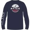 AFTCO Fishing Tackle Company Aftco Bird Of Prey Long Sleeve Performance Shirt Sun Protective Clothing