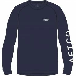 AFTCO Fishing Tackle Company Aftco Bird Of Prey Long Sleeve Performance Shirt Sun Protective Clothing