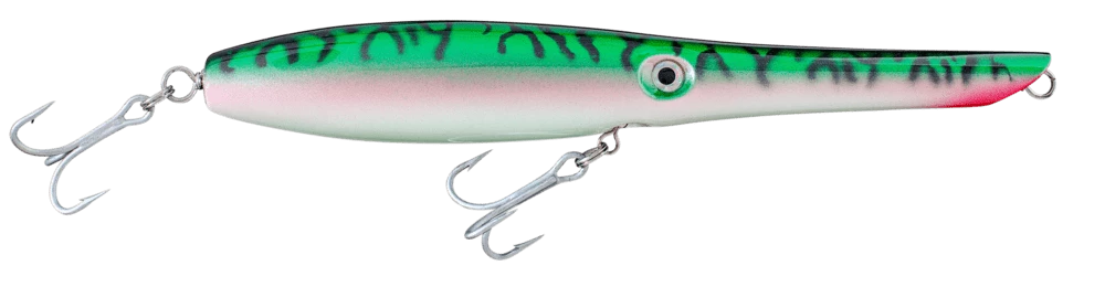 Wooden Lures OutCast Lures Long Caster Pencil Poppers 3 Wooden Lures OutCast Lures Long Caster Pencil Poppers