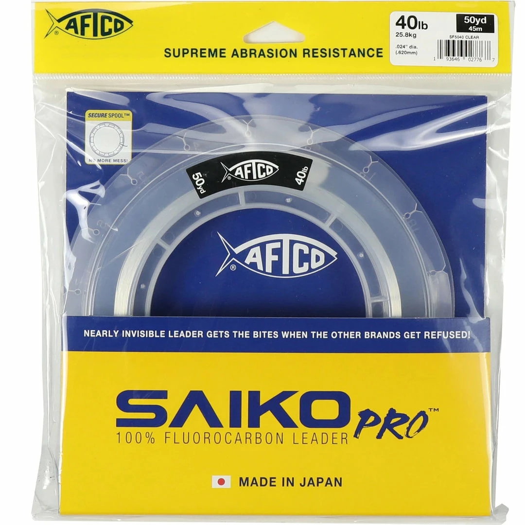 AFTCO Fishing Tackle Company Aftco Saiko Pro 100% Fluorocarbon Line And Leader 4 AFTCO Fishing Tackle Company Aftco Saiko Pro 100% Fluorocarbon Line And Leader