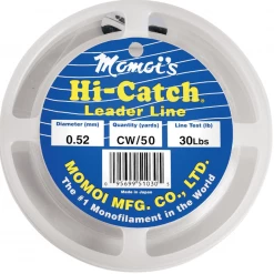 Momoi High Catch Monofilament Leader Material - 50yd