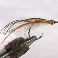 Guide Flies Striper Flies Steve Cook's Bright Eyed Bay Anchovy Size 1/0