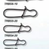 Tsunami Fishing Snaps And Swivels Tsunami Round Bend Snap (Stainless)