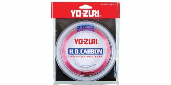 Yo-Zuri HD Fluorocarbon Leader Material 30yd Spools (Disappearing Pink) Line And Leader 3 Yo-Zuri HD Fluorocarbon Leader Material 30yd Spools (Disappearing Pink) Line And Leader