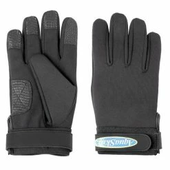 Aquaskinz Black Thunder Gloves Finger Guards