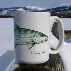 Currier / Pescadoronfly Gifts For Fishermen Currier Hot Mug