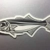 The Saltwater Edge Fish Stickers "Tribal Art" Books, Art, Stickers, Etc