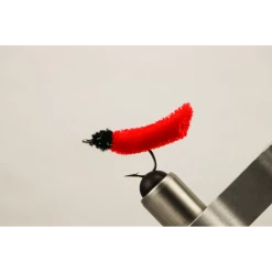 Guide Flies Steve Cook's Velvet Cinder Worm (Size 2)