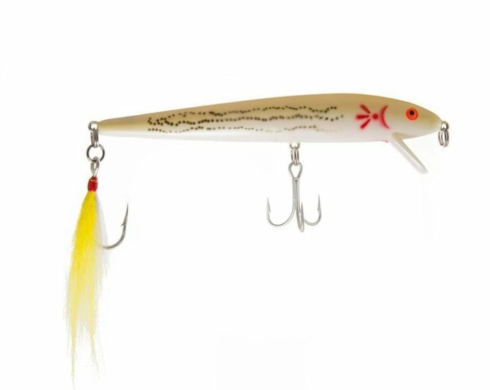 Cotton Cordell "Copper Dot" Loaded 7" Red Fin Swimmers 6 Cotton Cordell "Copper Dot" Loaded 7" Red Fin Swimmers