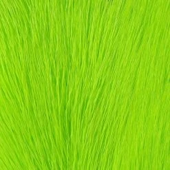 Hareline Dubbin Fly Tying Deer Belly Hair Dyed Over White