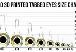 Pro Sportfisher Tabbed Eyes
