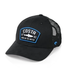Costa Del Mar Chatham Shark Twill Trucker Hat