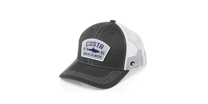 Costa Del Mar Chatham Shark Twill Trucker Hat 3 Costa Del Mar Chatham Shark Twill Trucker Hat