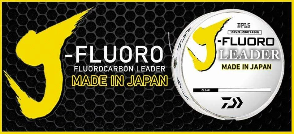 Line And Leader Daiwa J-Fluoro Fluorocarbon Leader Material 3 Line And Leader Daiwa J-Fluoro Fluorocarbon Leader Material