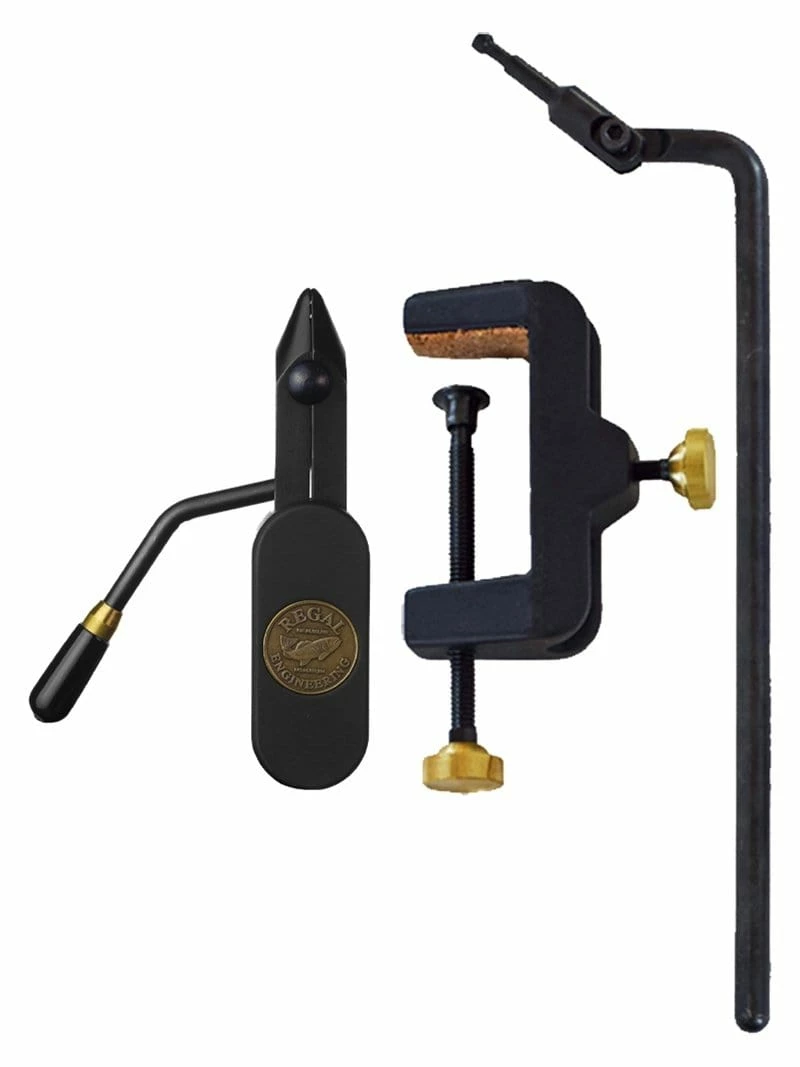 Regal Vise Regal Medallion Fly Tying Vise - Big Game Head - Bench Clamp 3 Regal Vise Regal Medallion Fly Tying Vise - Big Game Head - Bench Clamp