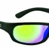 Closeout Fishing Accessories Calcutta Steelhead Sunglass (Matte Black Frame/Green Mirror Lens)