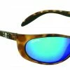 Calcutta Smoker Sunglasses (Tortoise Frame/Blue Mirror) Closeout Fishing Accessories