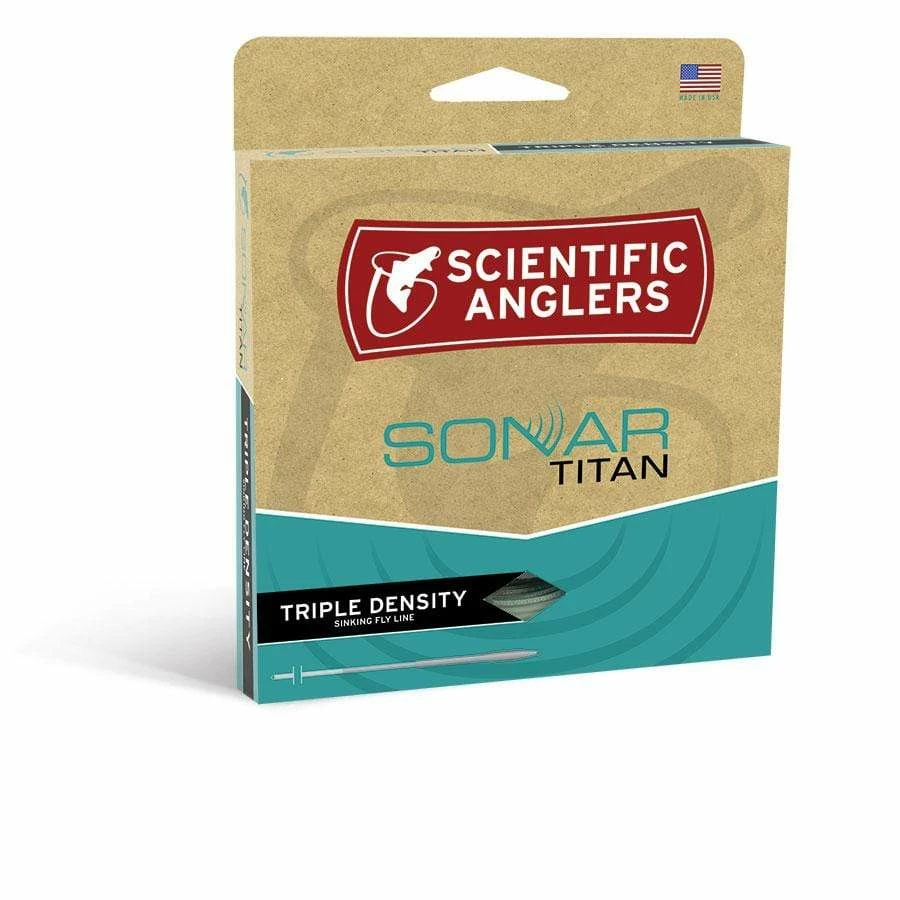 Saltwater Fly Lines Scientific Anglers Sonar Titan Intermediate/Sink 3/ Sink 6 Fly Line 3 Saltwater Fly Lines Scientific Anglers Sonar Titan Intermediate/Sink 3/ Sink 6 Fly Line